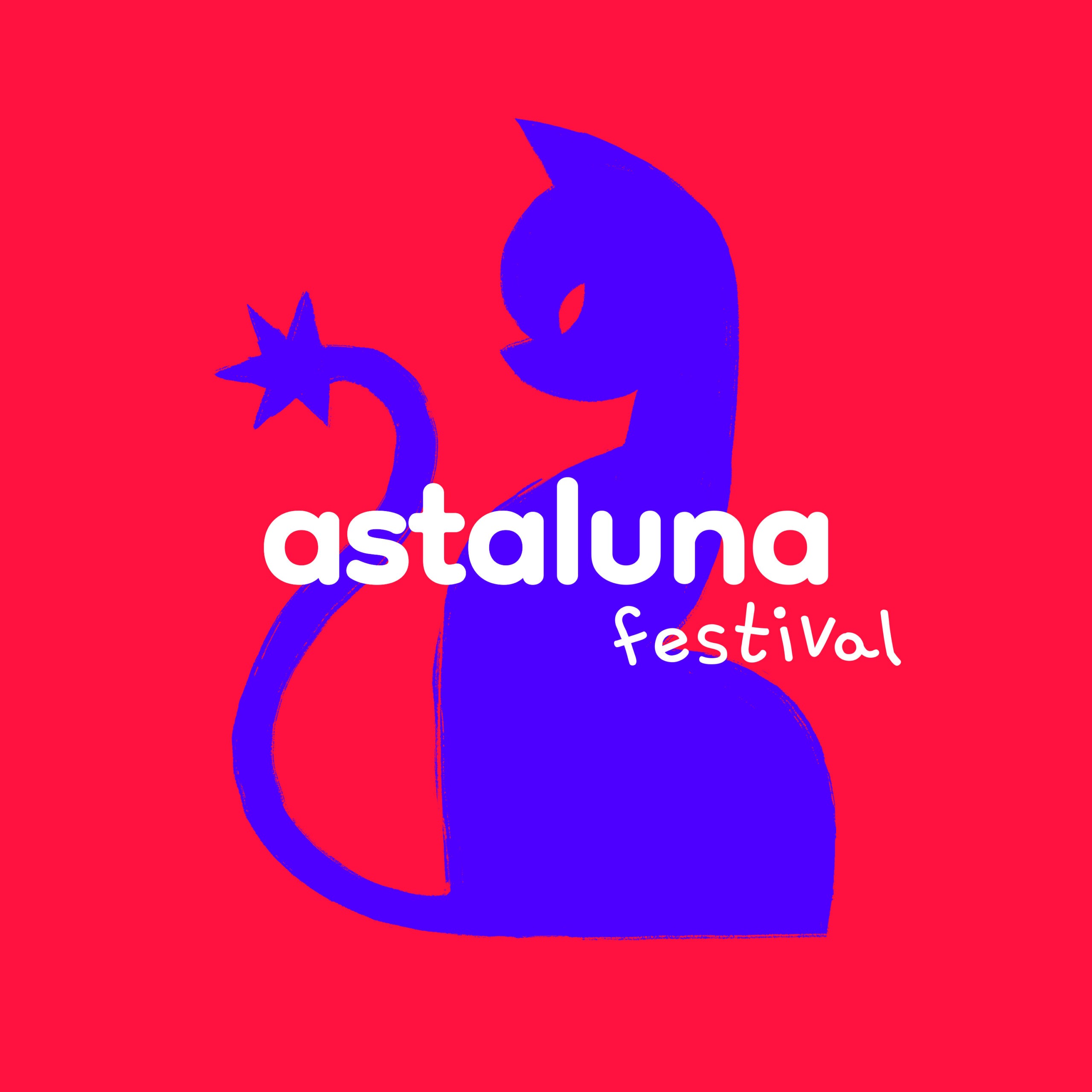 astaluna festival Logo mit Katze