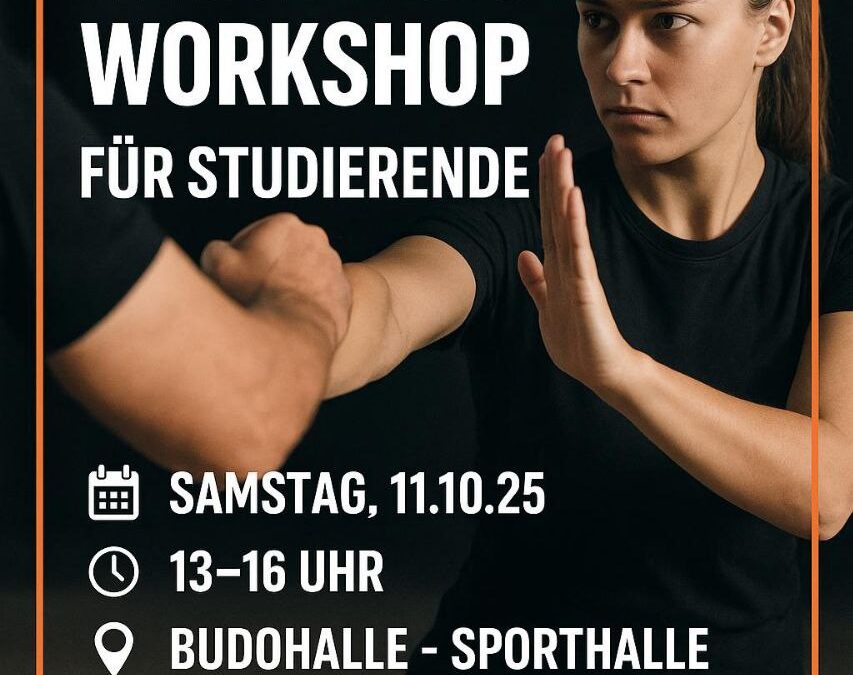 Selbstverteidigungs-Workshop für Studierende