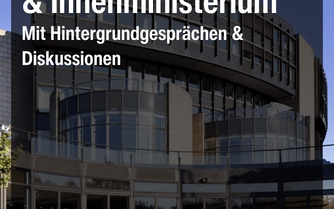Exkursion zu Landtag  & Innenministerium – Mit Hintergrundgesprächen & Diskussionen