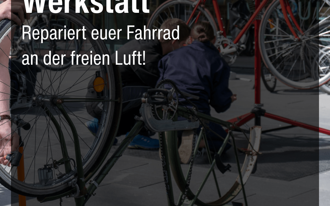 Outdoor Fahrrad Werkstatt