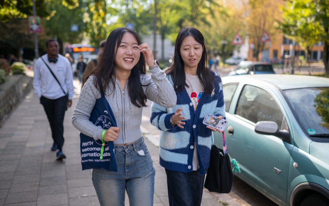 Von der Welcome Week ins erste Semester: Unterstützung für neue internationale Studierende