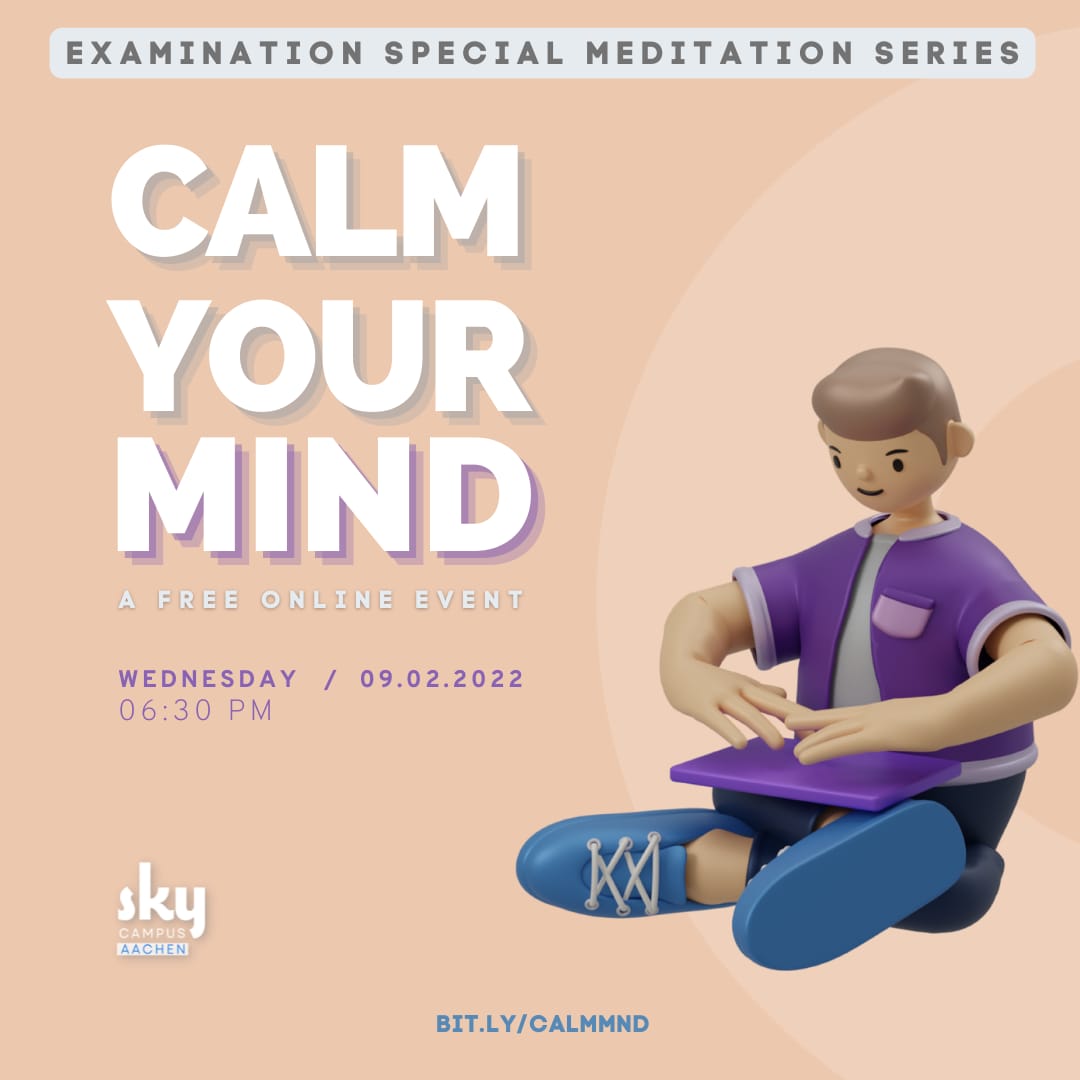 Examination Meditation Series: Calm your Mind | AStA der RWTH Aachen